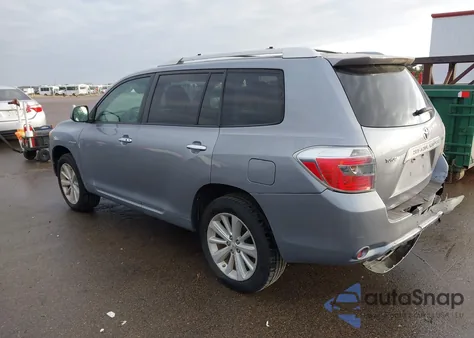 2009 Toyota Highlander Hybrid from USA, damaged, VIN JTEEW41A792031620